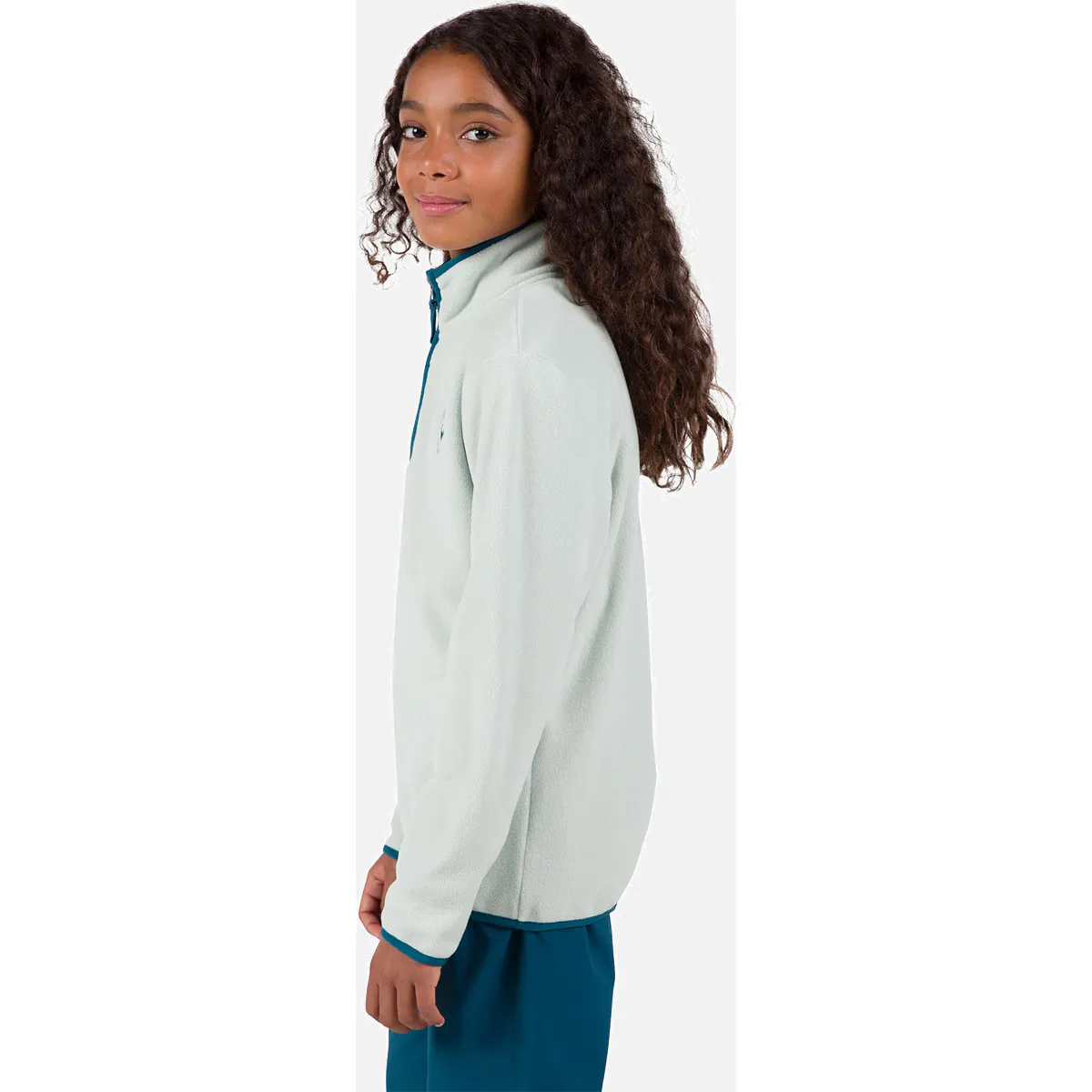 Rossignol Jr Strawpile Fleece Детский флис, цвет Verde Agua — фото 4