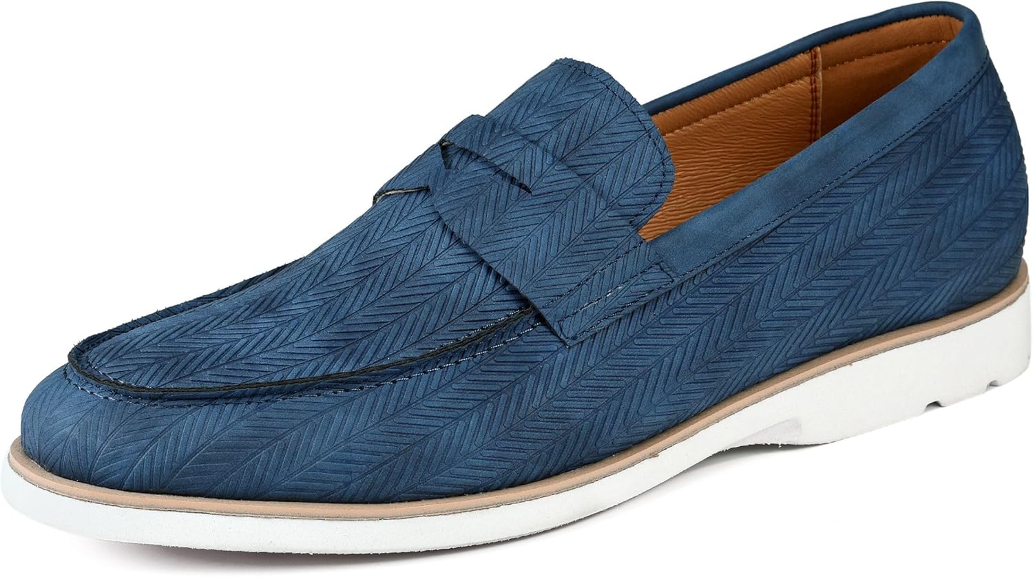 

Мужские лоферы Amali Levi двухцветные слипоны, синий