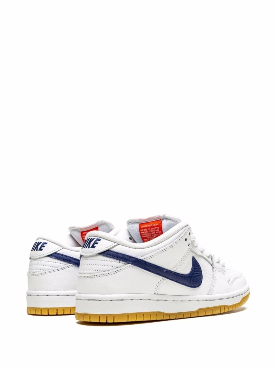 Кроссовки SB Dunk Low Pro Iso Nike, белый — фото 3