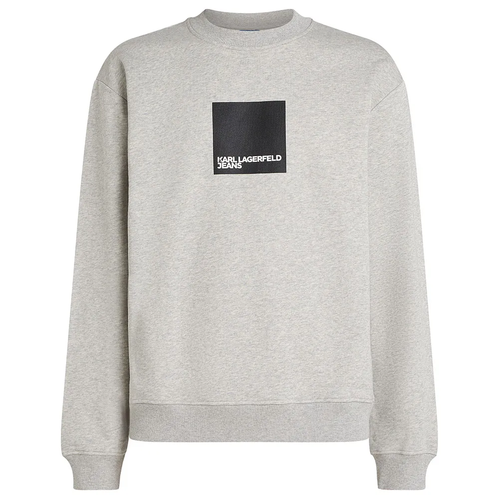 

Толстовка Karl Lagerfeld Reg Box Logo, серый