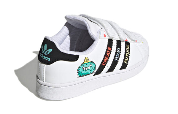 Кроссовки kevin lyons x superstar j Adidas, белый — фото 4