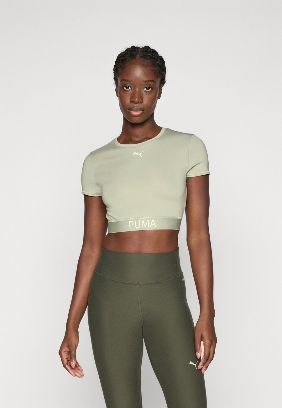 

Спортивная футболка Puma STRONG TEE SHORT, Lux Army/Khaki