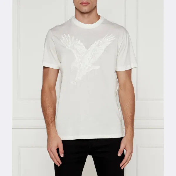 

Футболка стандартного кроя Armani Exchange, белый