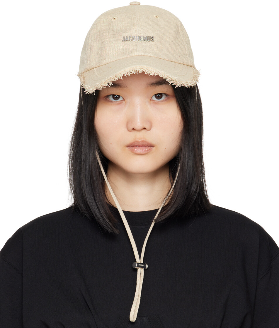 

Бежевая кепка La Casa 'La casquette Artichaut' JACQUEMUS