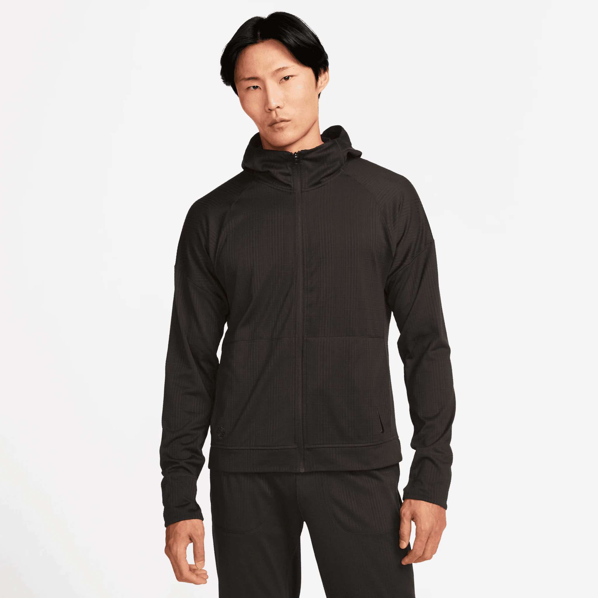 

Толстовка Nike для йоги "YOGA DRI-FIT MEN'S JERSEY HOODIE", черный