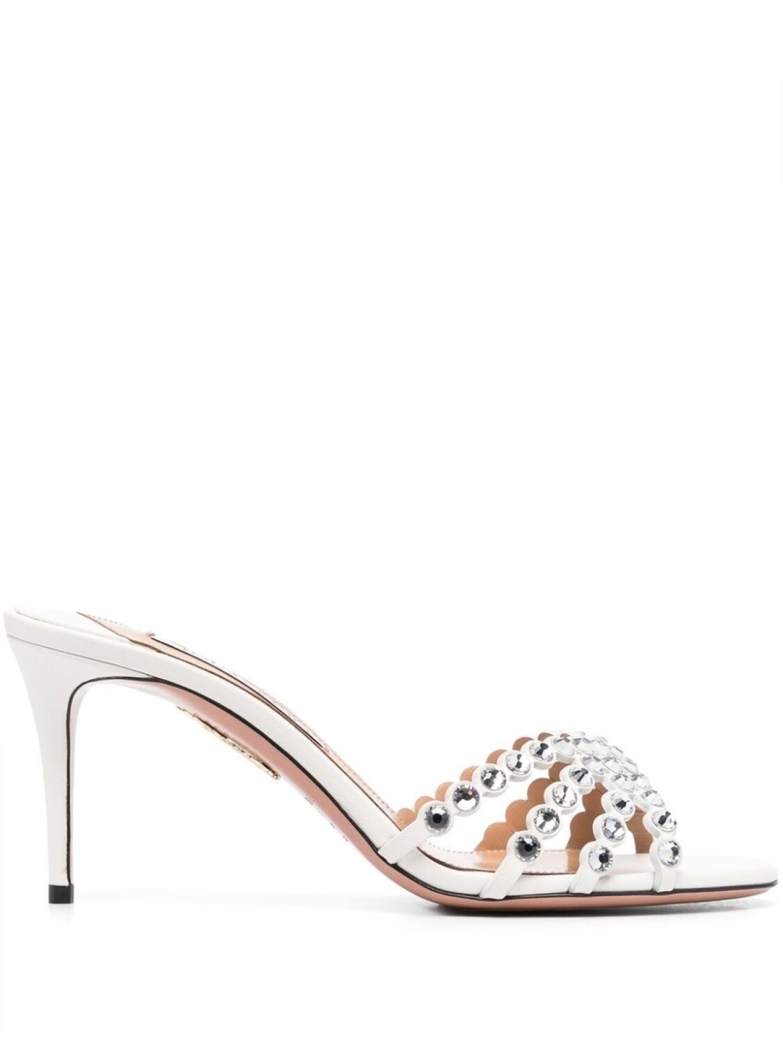 

Aquazzura мюли Tequila 80, белый