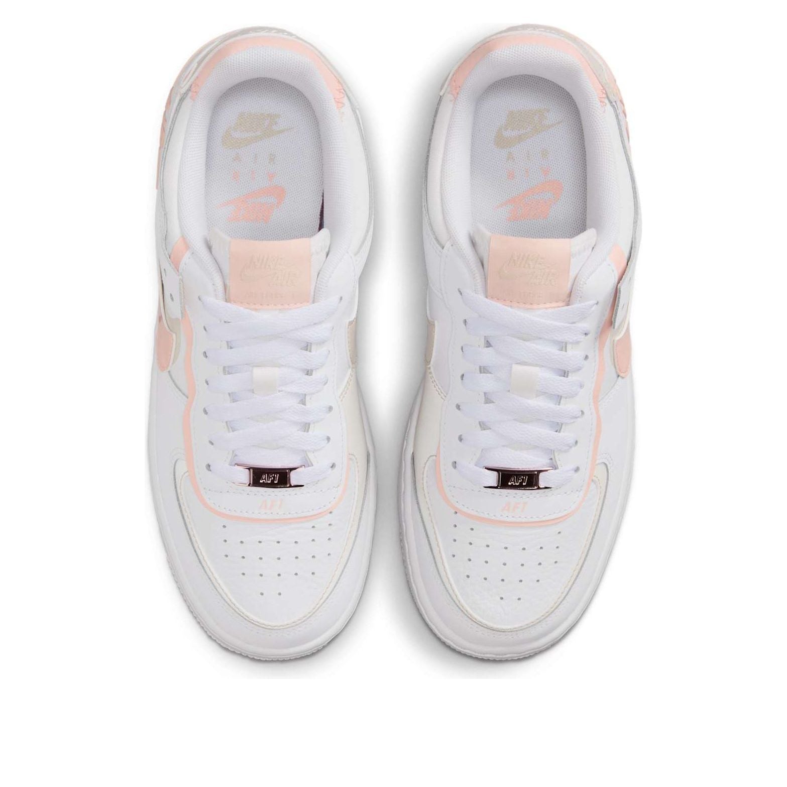 Кроссовки (WMNS) Nike Air Force 1 Shadow 'White Washed Coral' — фото 4
