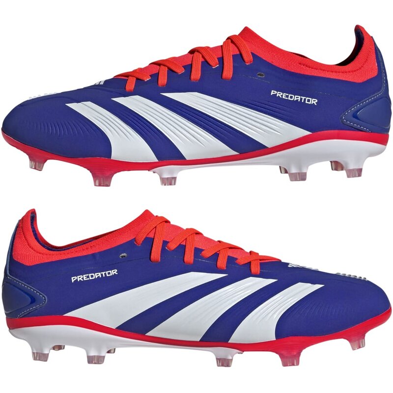 Футбольные бутсы Predator Pro FG для игры на травяном покрытии Adidas, мультиколор — фото 4