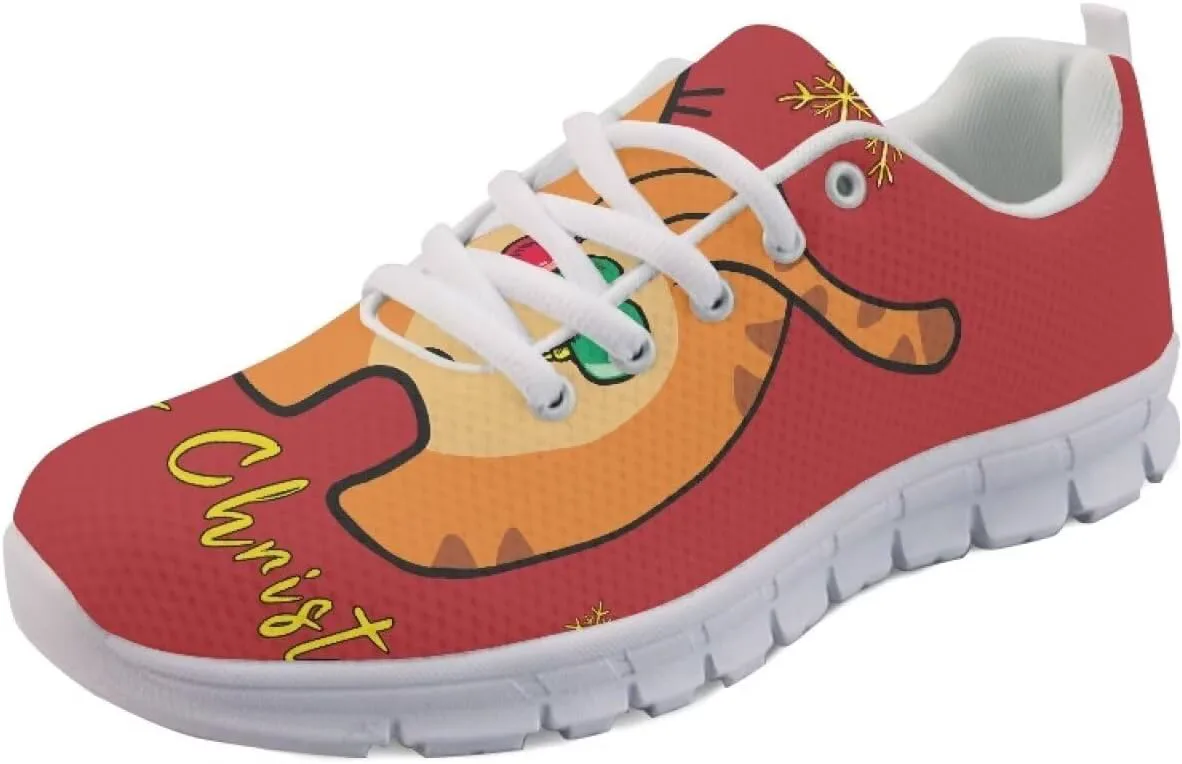 

Кроссовки для спорта и атлетики AmzPrint для мужчин, белая подошва, беговые кроссовки, тренировочные, прогулочные и повседневные, размер 6.5-13.5 US