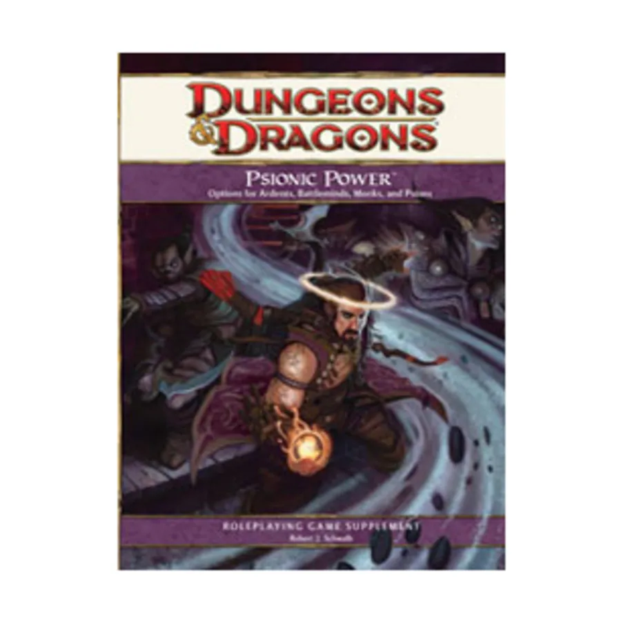 

Psionic Power, Dungeons & Dragons (4th Edition) - Player's Guides & Accessories, твердый переплет