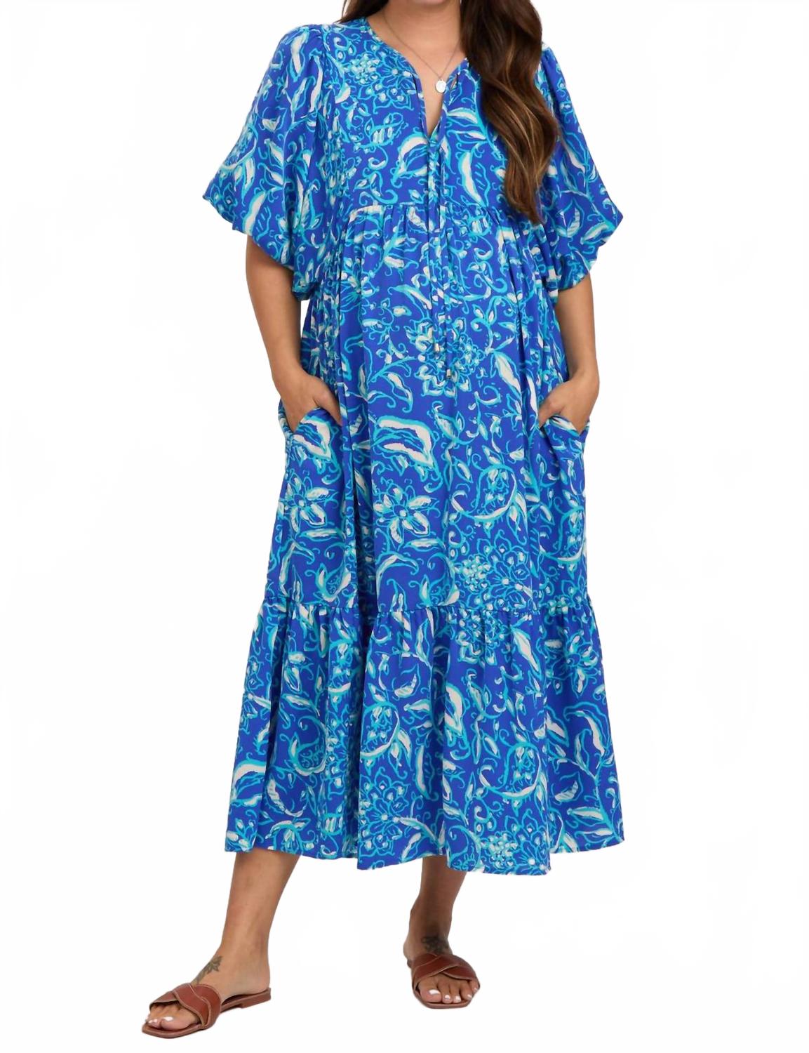 

Пляжное платье в голубом Entro