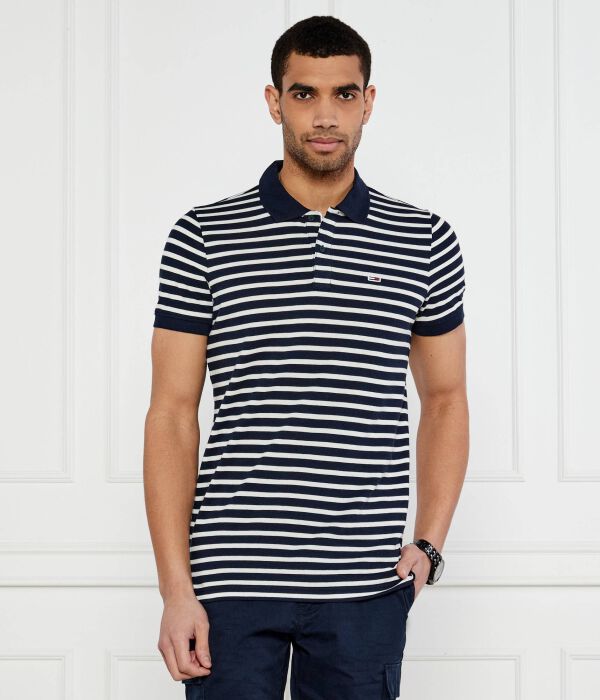 

Рубашка поло Regular fit Tommy Jeans, синий