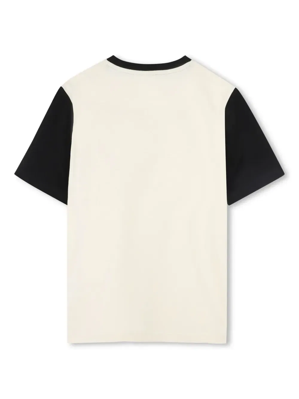 Футболка в стиле колор-блок Boss Kidswear, бежевый — фото 2