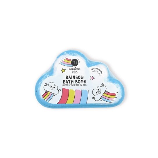 

Радужная бомбочка для ванны для детей Nailmatic Kids Rainbow Bath Bomb –