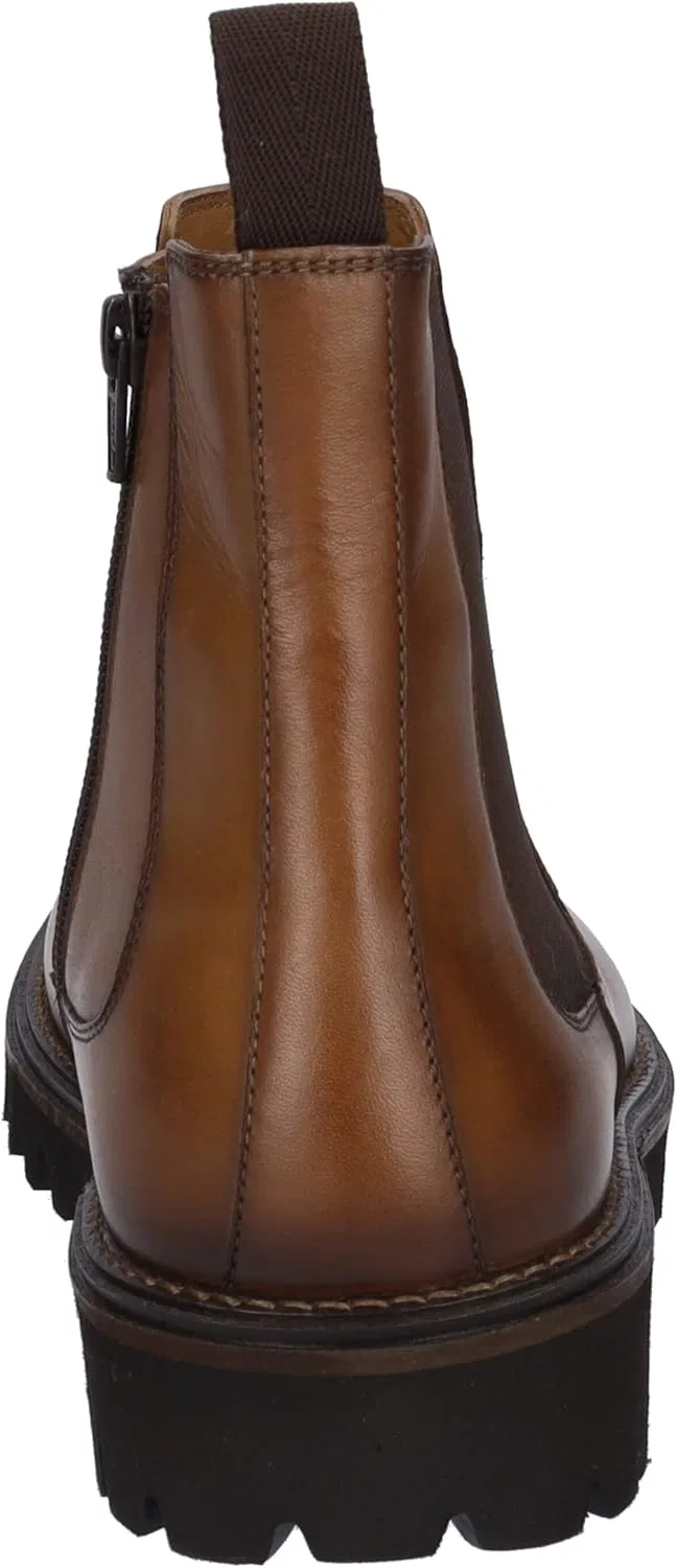 Мужские ботинки челси Josef Seibel Romed 02, ширина G (стандартная), сменная стелька, Brown Cognac — фото 3