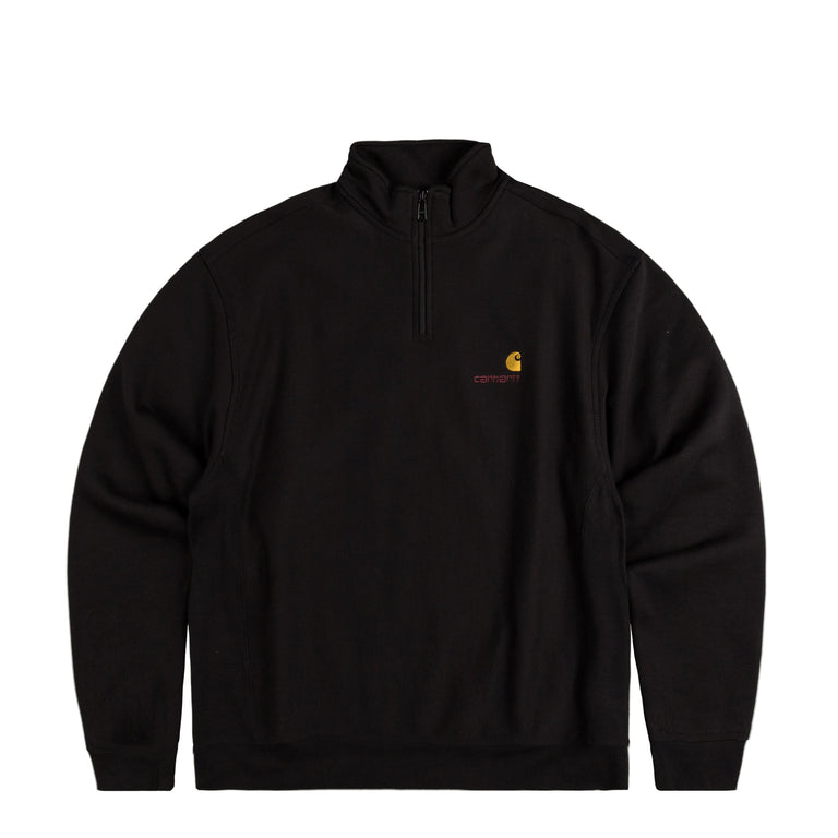 

Свитер half zip american script sweat Carhartt Wip, черный