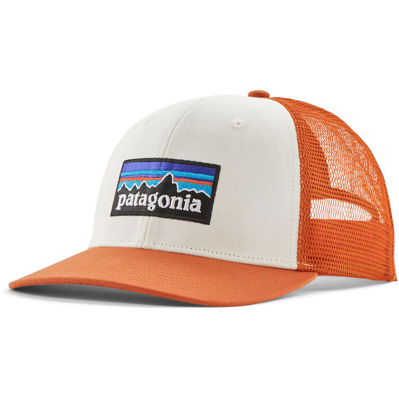 

Кепка дальнобойщика P-6 с логотипом Patagonia, белый