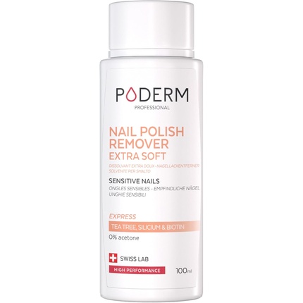 

Очень мягкое средство для снятия лака с маслом чайного дерева Poderm