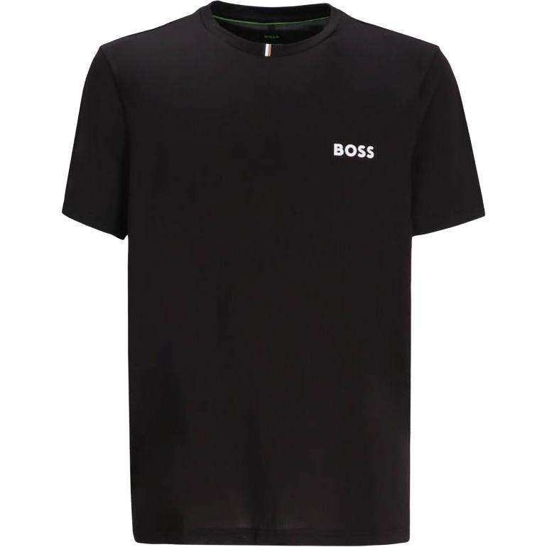 

Футболка с принтом логотипа Boss HUGO BOSS, черный