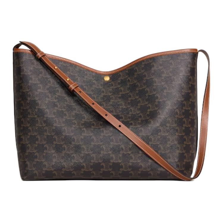 Мягкая шопер дизайн плечевая сумка Regular женская Tawny CELINE, Set (Bag+Dust Bag) — фото 2