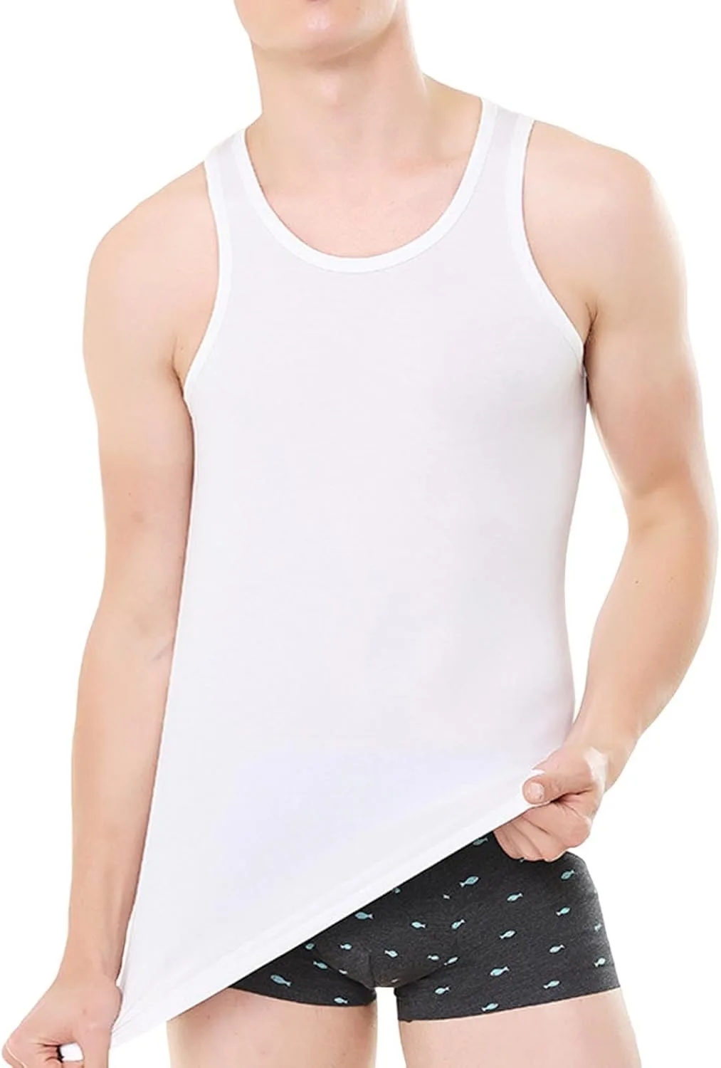 

Мужской майка-борцовка для тренировок летняя безрукавка Slimming Lightweight