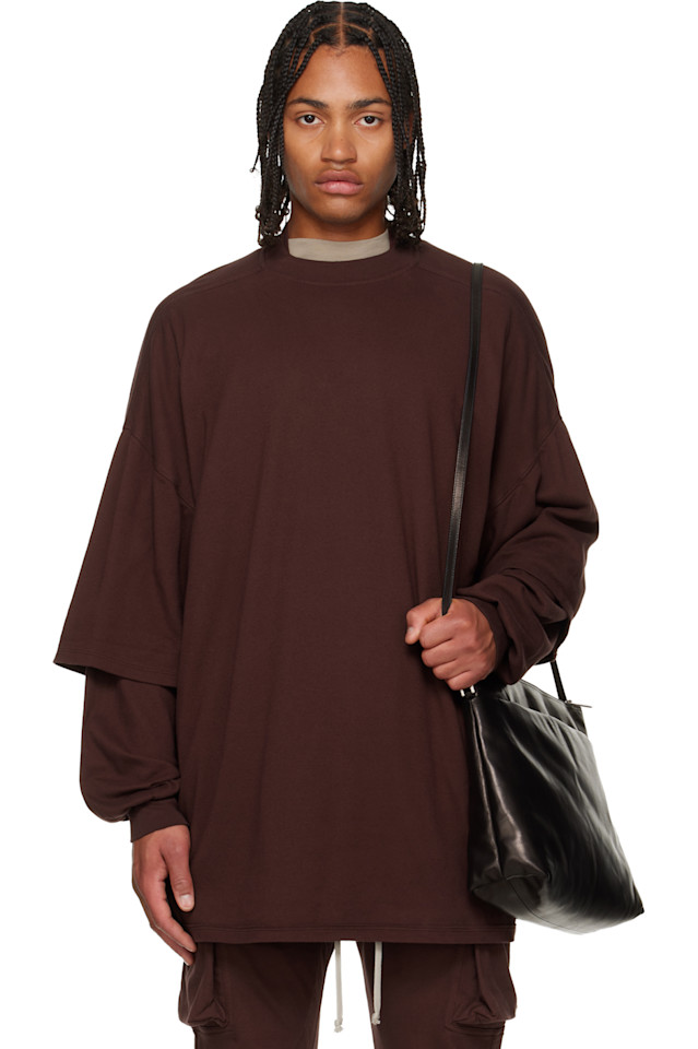 

Rick Owens Drkshdw Бордовая толстовка Concordian Tommy Hustler, Красный, Rick Owens Drkshdw Бордовая толстовка Concordian Tommy Hustler