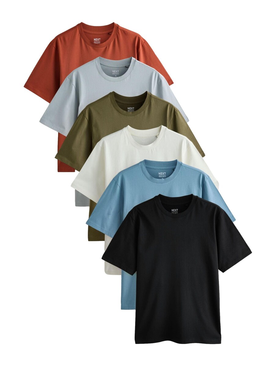 

Рубашка Next, Light Blue/Dark Blue/Dark Orange/Black/Natural White