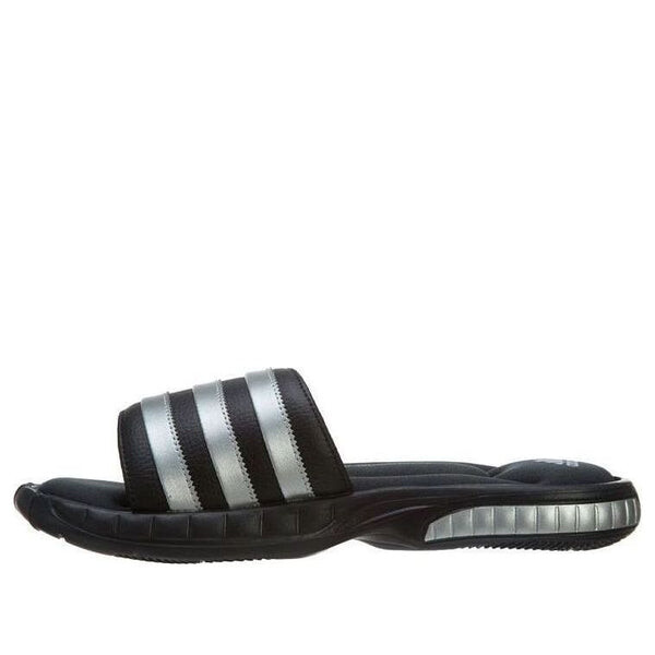 

Тапочки superstar 3g slide /metallic silver/solid grey Adidas, черный