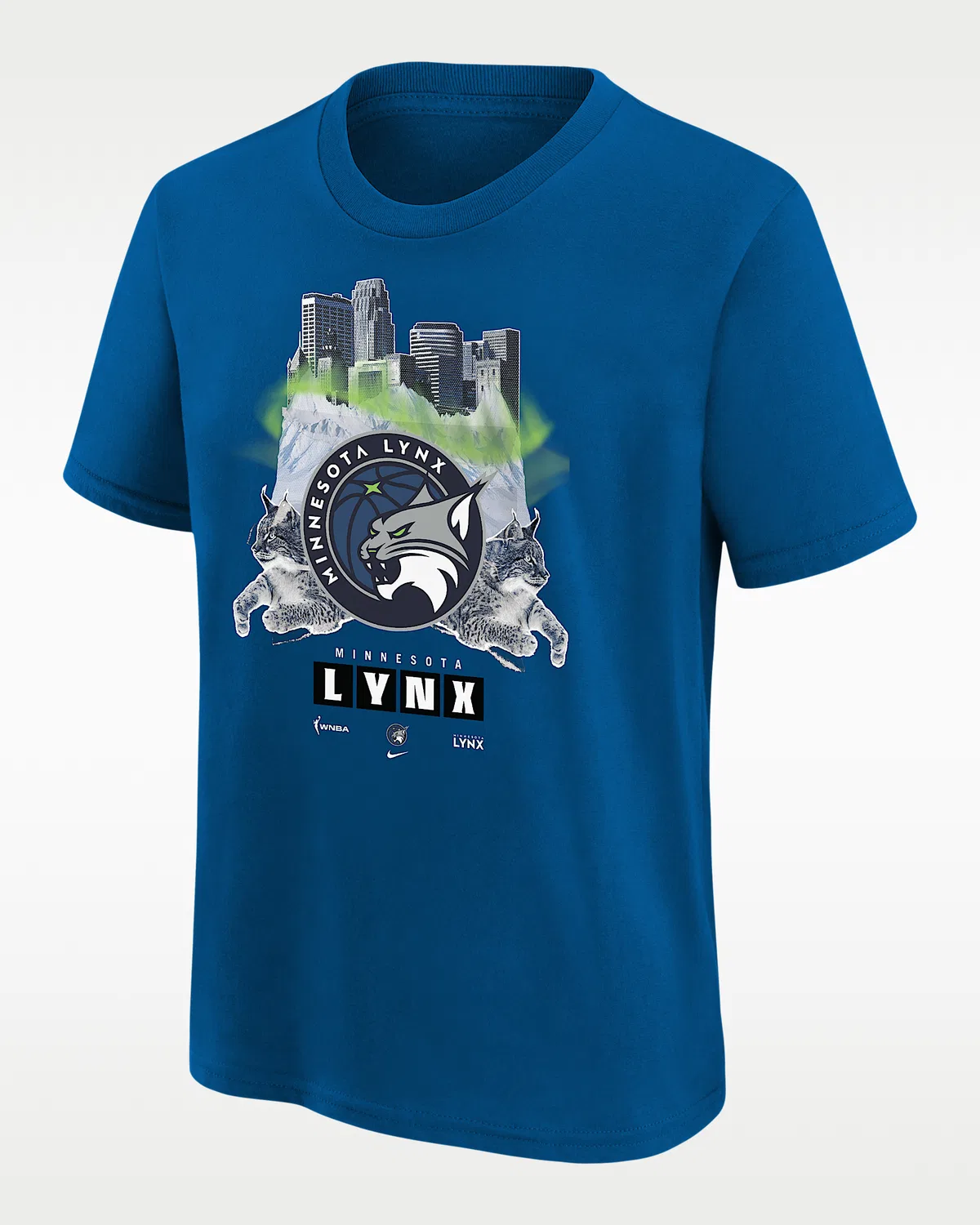 Большая детская футболка Nike WNBA Minnesota Lynx, Court Blue