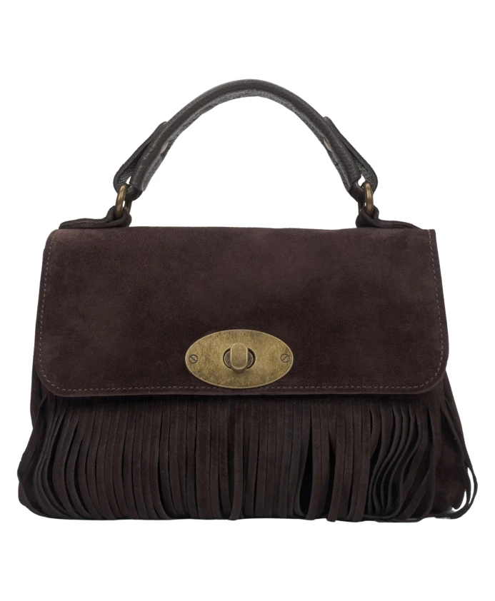 

Маленькая темно-коричневая сумочка Estro, коричневый