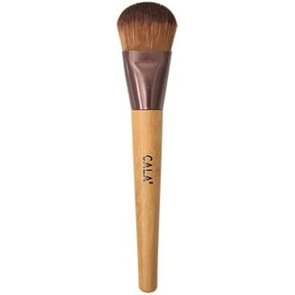 

Кисть из бамбука Calla Natural для жидких и кремовых тональных средств Cala