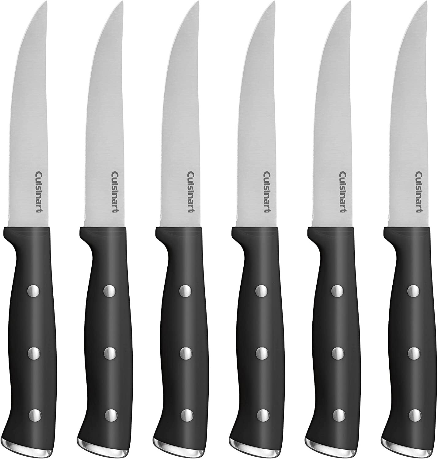 

Набор ножей для стейка Cuisinart Triple Rivet, черный