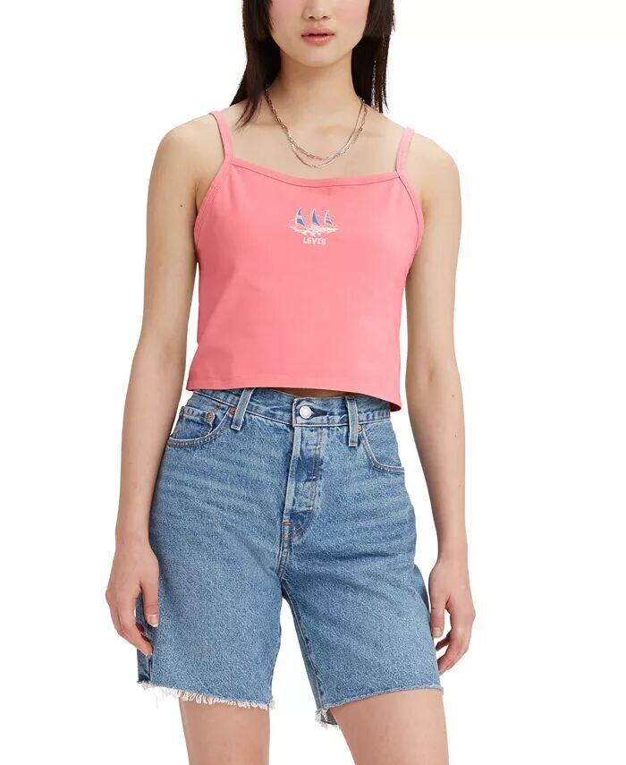 

Женская майка Infinite Horizon с графическим рисунком 90-х годов Levi's, розовый