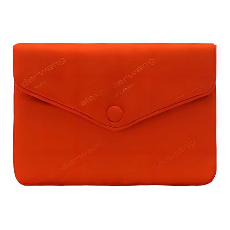 

Alexander Wang Сатиновый клатч Small женский ярко-красный