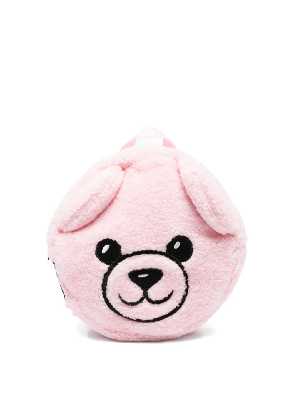 

Рюкзак в форме медведя Moschino Kids, розовый