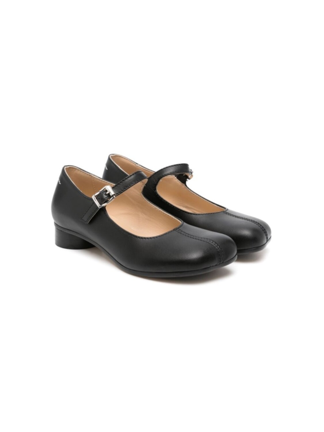 

MM6 Maison Margiela Kids Анатомические балетки, черный
