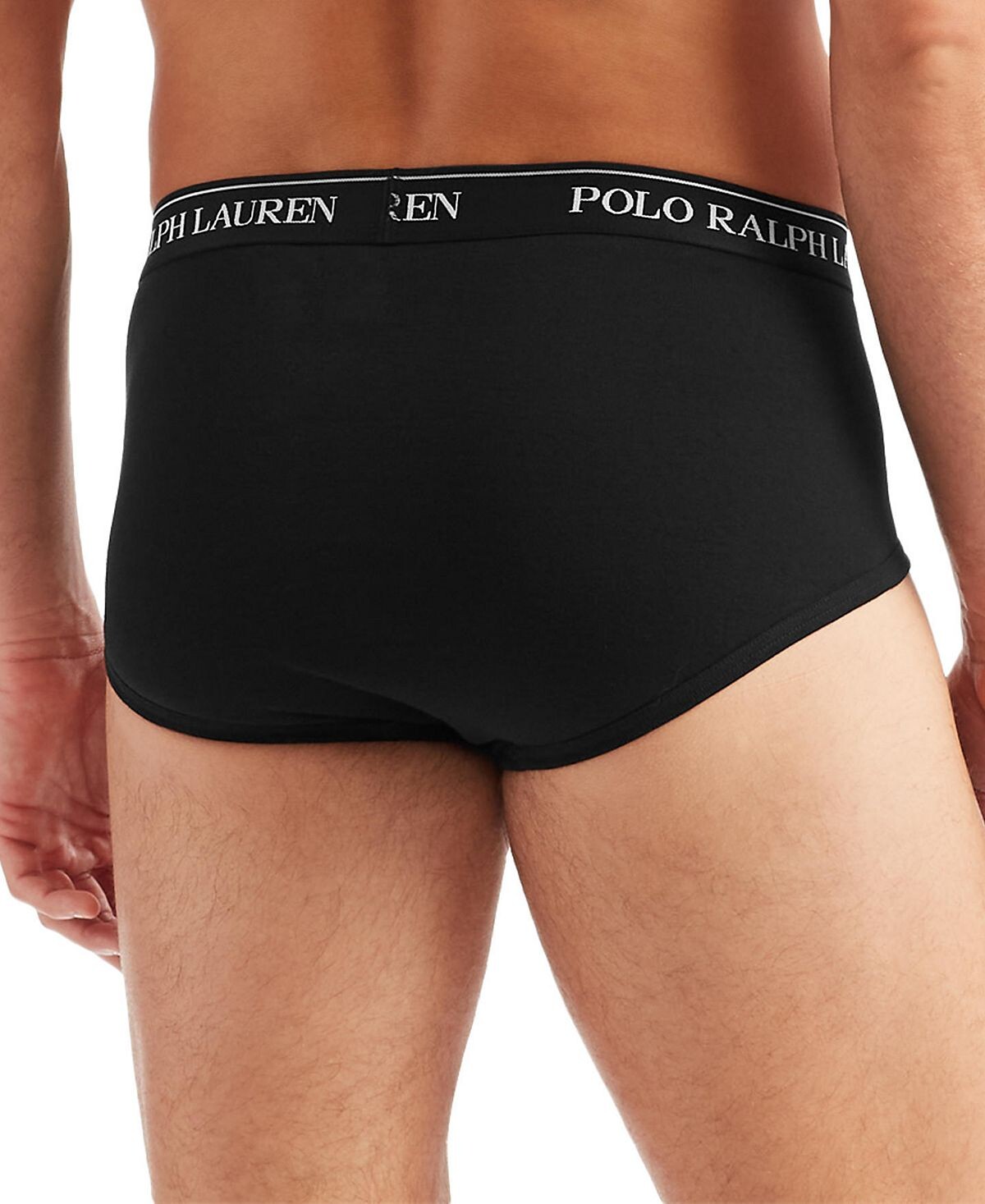 Мужские трусы из хлопка больших и высоких размеров (3 пары) Polo Ralph Lauren — фото 2