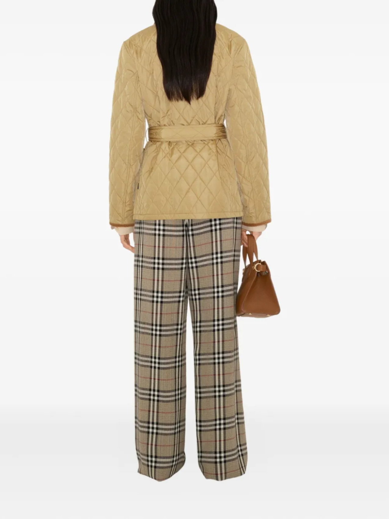 Куртка Burberry, женская, нейтральный, стеганая — фото 4