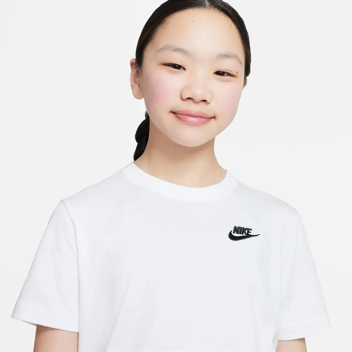 

Футболка Nike Sportswear "ФУТБОЛКА ДЛЯ БОЛЬШИХ ДЕТЕЙ (ДЕВОЧЕК)", белый
