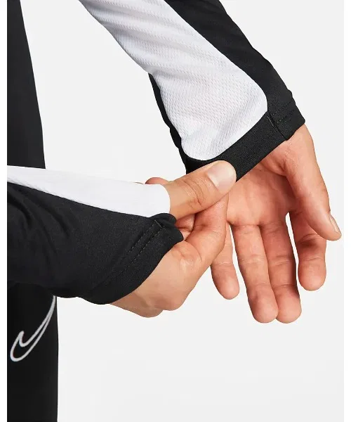 Футболка Nike Dri-FIT Academy ACD23 L/S Drill Top чёрная — фото 4