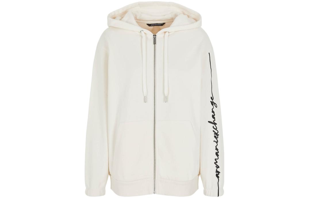 

Женская толстовка AE FW23 Armani Exchange, белый