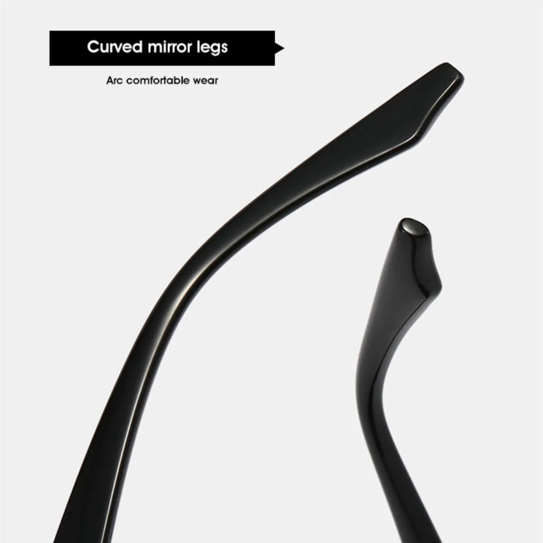 

Ретро-градиентные солнцезащитные очки «кошачий глаз» для женщин, стильные, конфетные цвета, модный тренд, мужские очки с защитой от УФ-излучения UV400 UATXTAU, Black