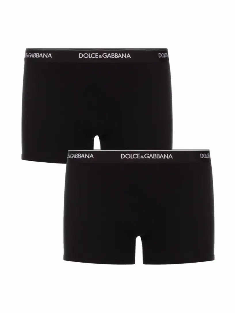 

Набор из двух трусов Dolce&Gabbana, черный