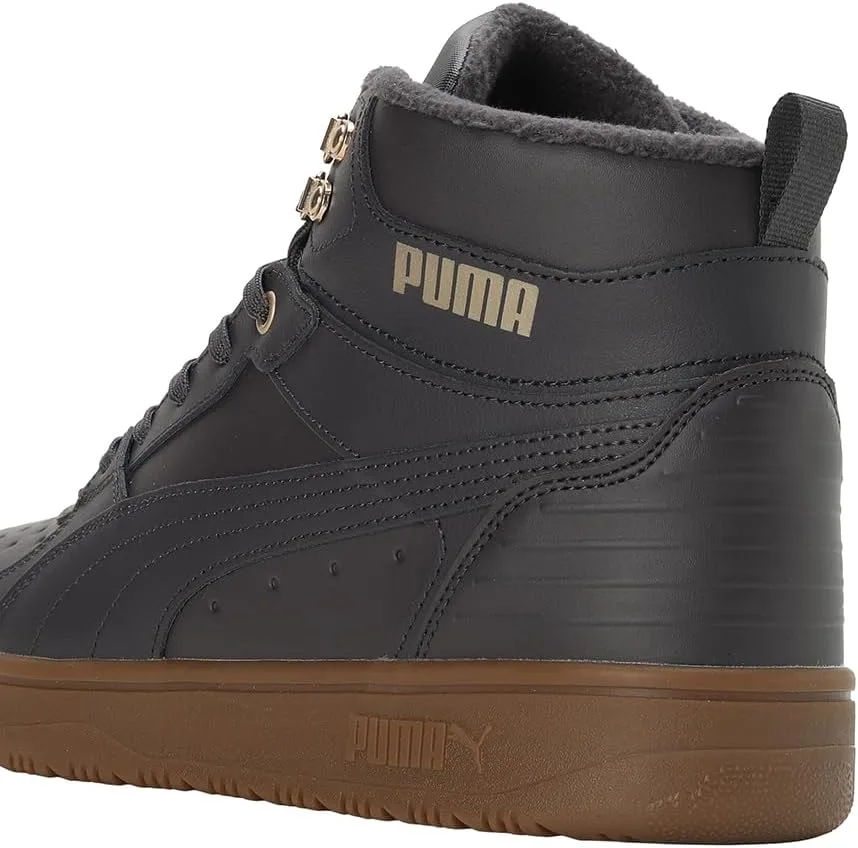 Кроссовки унисекс Rebound Rugged Puma, угольный/золотой — фото 4