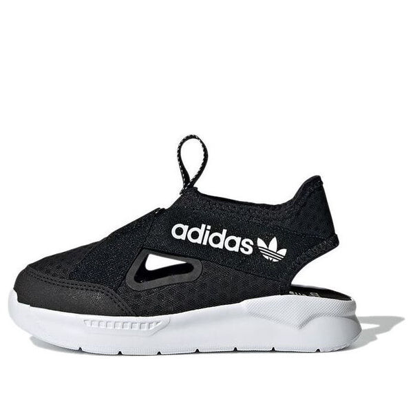 

Сандалии суперзвезда 360 сандалии j Adidas, черный