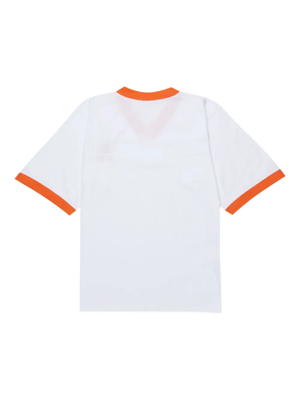 Футболка с v-образным вырезом и логотипом Marni Kids, белый — фото 2