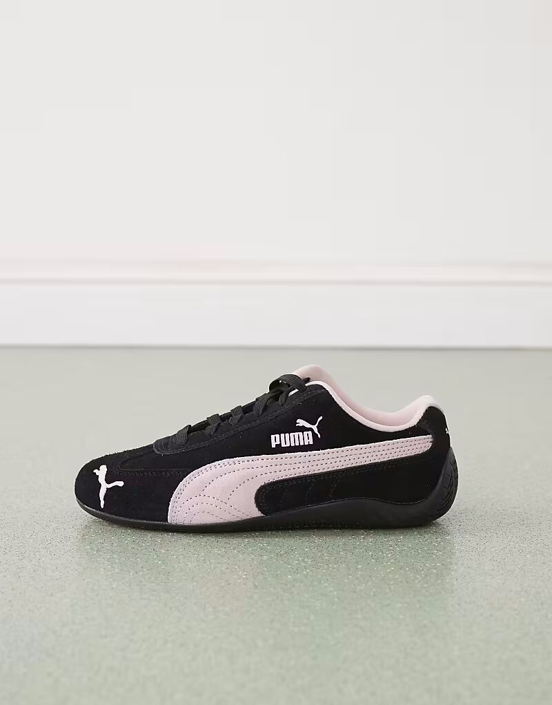 Кроссовки Puma Speedcat OG черного и розового цветов — фото 2
