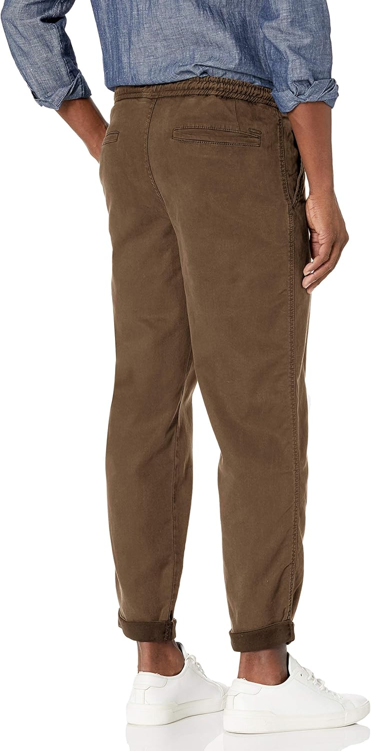 Брюки BOSS Mens Sabril 10228710 01, Olive Green — фото 2