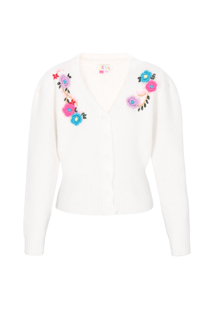 

Вязаный кардиган IZIA Fashion Look, от белого