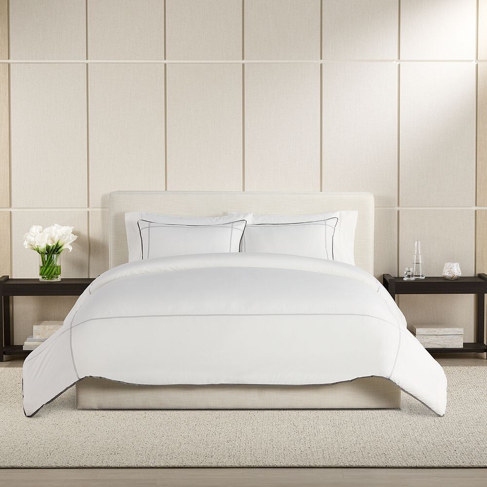 

Просто Вера Набор одеял Vera Wang Hotel Border с шамсами Simply Vera Vera Wang, цвет Hotel